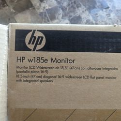 Hp 18.5 Computer Monitor 