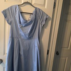  Super Cute Dress Size 3x But Fits More Like 2x Nice For Church,Work Located Rancho&Mill Colton 