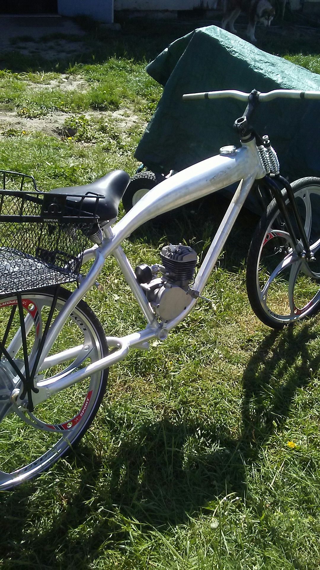 New 80cc gas bike