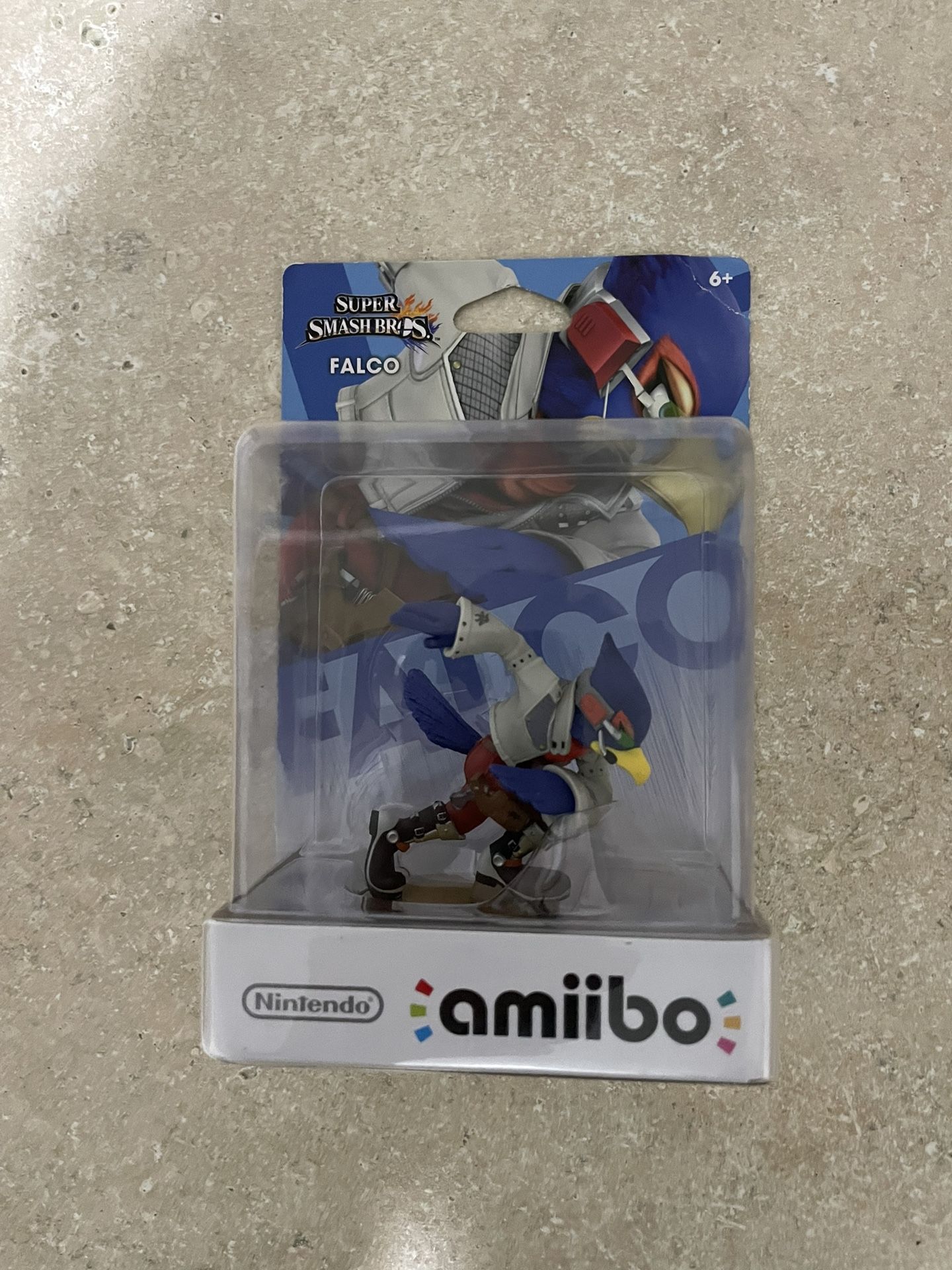 Falco Super Smash Bros. Nintendo Amiibo Brand New, Factory Sealed, Box Lightly Damaged