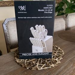 New 15 PCS Knife Set !! Juego De Cuchillos De 15 Piezas Nuevo 