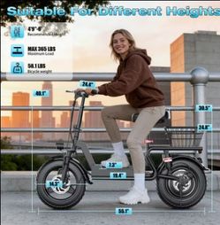Wholesale 749W electric scooter, equipped with 54.6V 15AH peak motor, 35-mile range, maximum load 365 lbs, large capacity battery