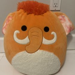 Squishmallows 16 inch Wilbie the Orange Woolly Mammoth Plush