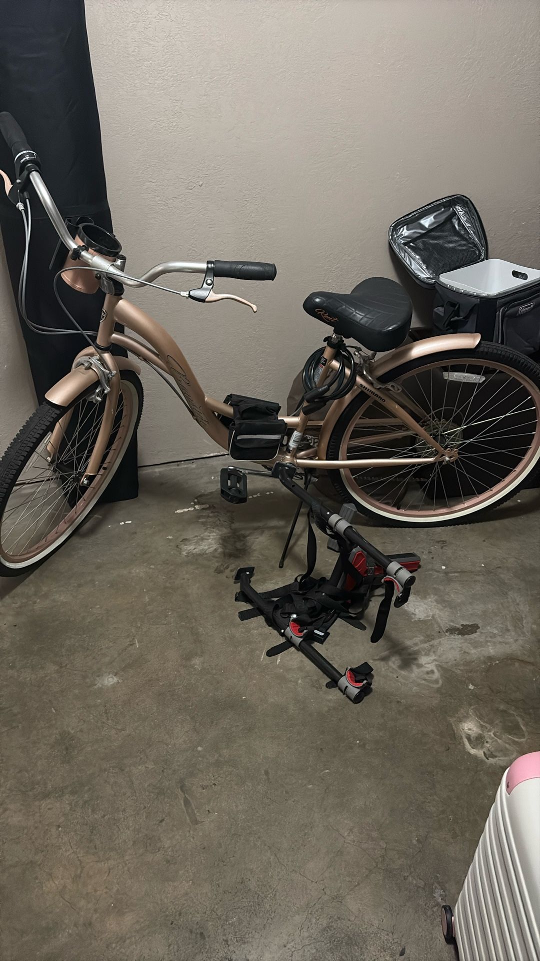 Bicycle With Rack