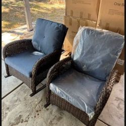 Patio Rocking Chairs Sillas Mesadoras Patio Rocking Chair Set New