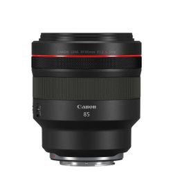 Canon RF 85mm 1.2 lens