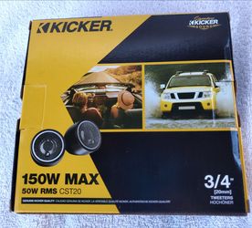 1' KICKER Tweeter's 🔊🎶💪🏻