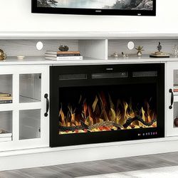 72” Fireplace Tv Stand