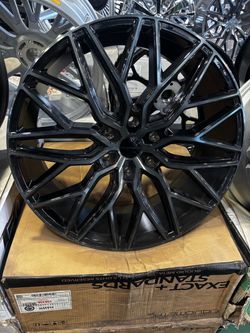 Liquid Meta Gloss Black Alloy Wheel Rim. 22x9