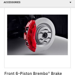 Chevrolet performance brembo brakes front and rear complete kit 