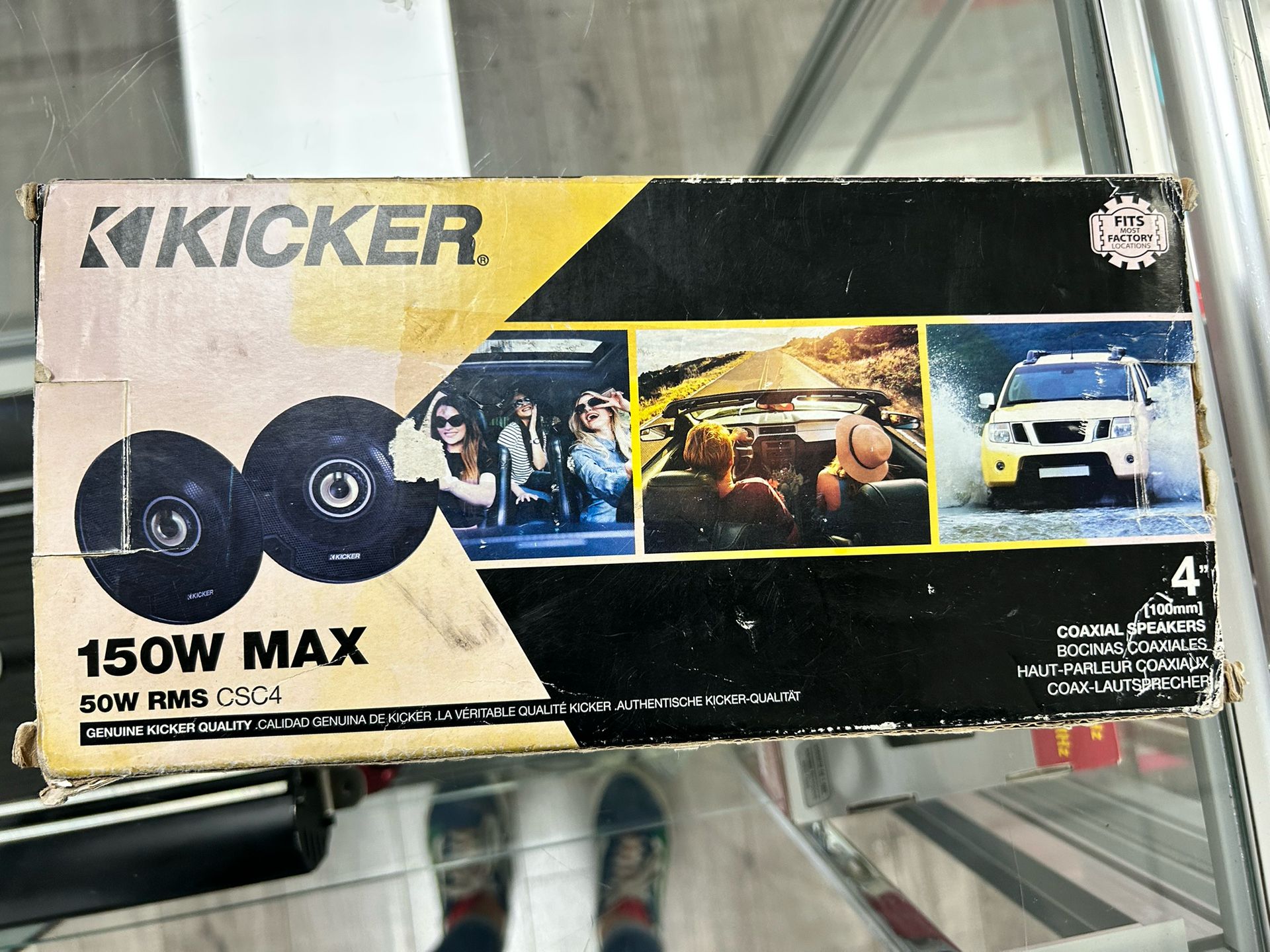 Kicker Car Speaker Csc4