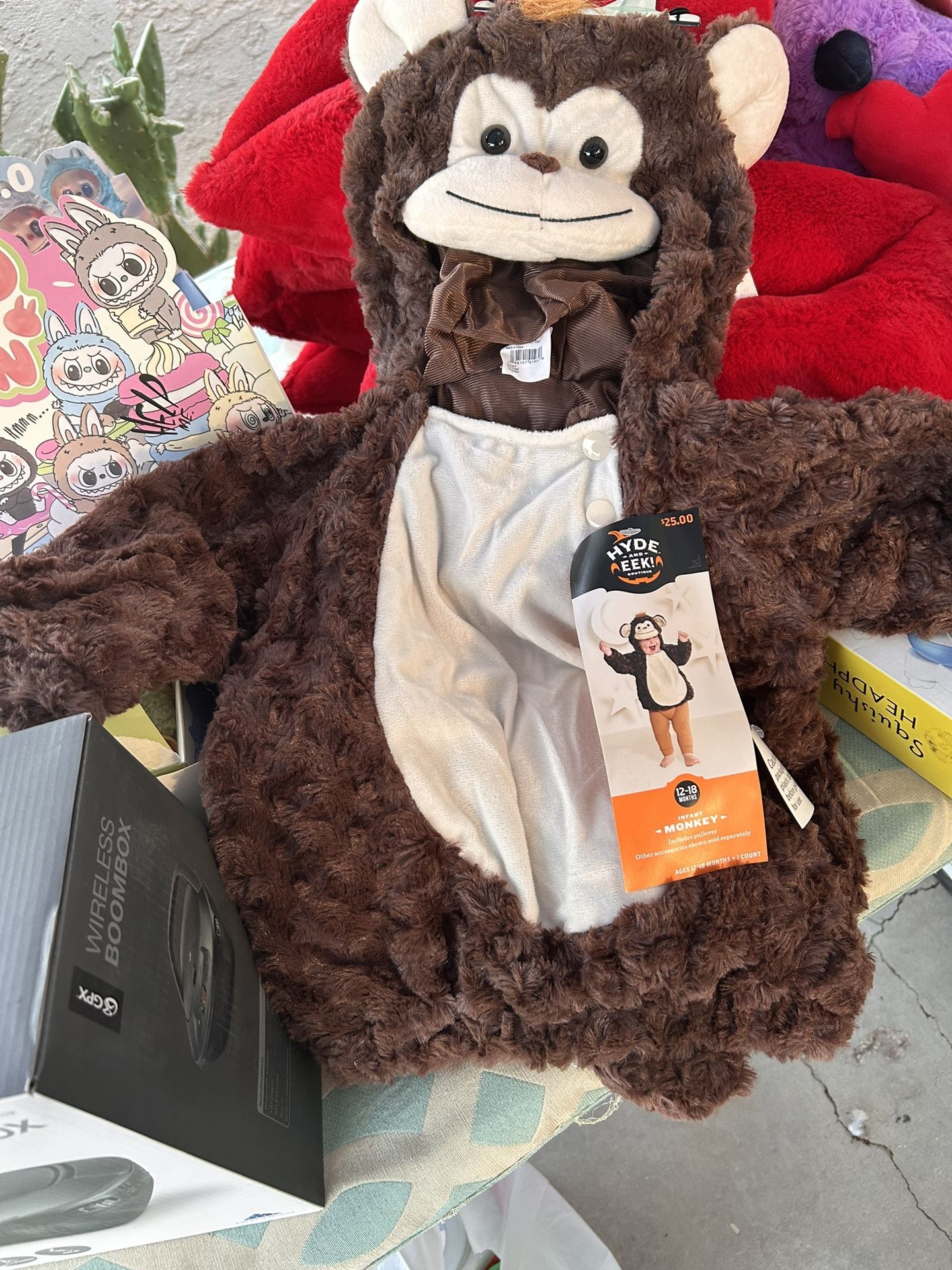 Disfras De Monkey 6/12 Y 12/18 Meses