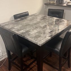 Ashley s Furniture Maysville Counter Height Dining Table and 4