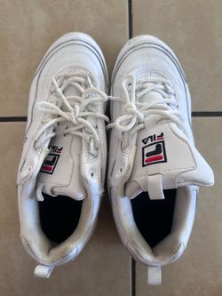 FILA Ray White Chunky Sneakers