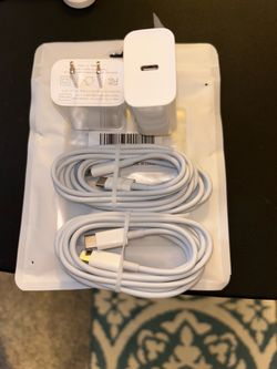 brand new Apple iPhone lightning chargers