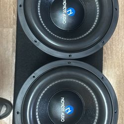 Nemesis audio fierce series subwoofer and box