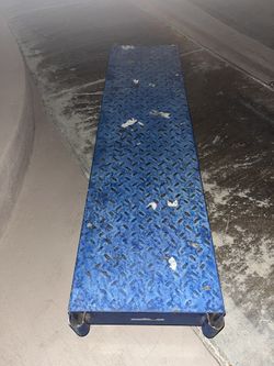6 wheel heavy duty metal platform