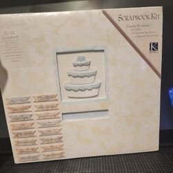 K&Company Wedding Scrapbook Kit BNIP 