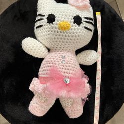 12 Inch Hello Kitty Stuffed Doll