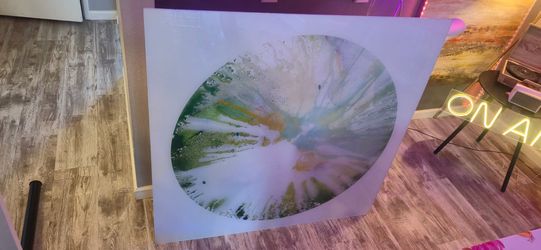 Large high gloss art piece 48in x 48in