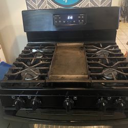 Gas Stove With Griddle 