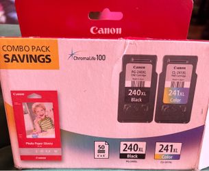 Canon PG-240XL / CL-241XL Ink Combo Pack