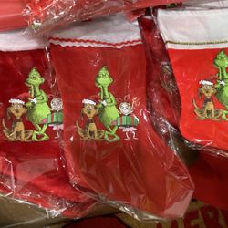 Grinch Christmas Stocking