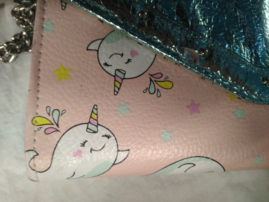 BRAND NEW UNICORN WHALE WALLETT.TAG ON IT.
