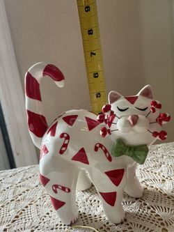 2003 Collectible WhimsiClay Cat Figurine