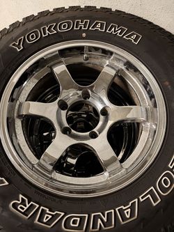 Yokohama Geolandar A/T G015 Tires & 16” Wheels – Set of 4 – LT215/85R16