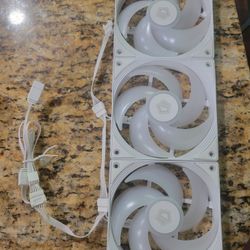 3x New aRGB 120MM fans
