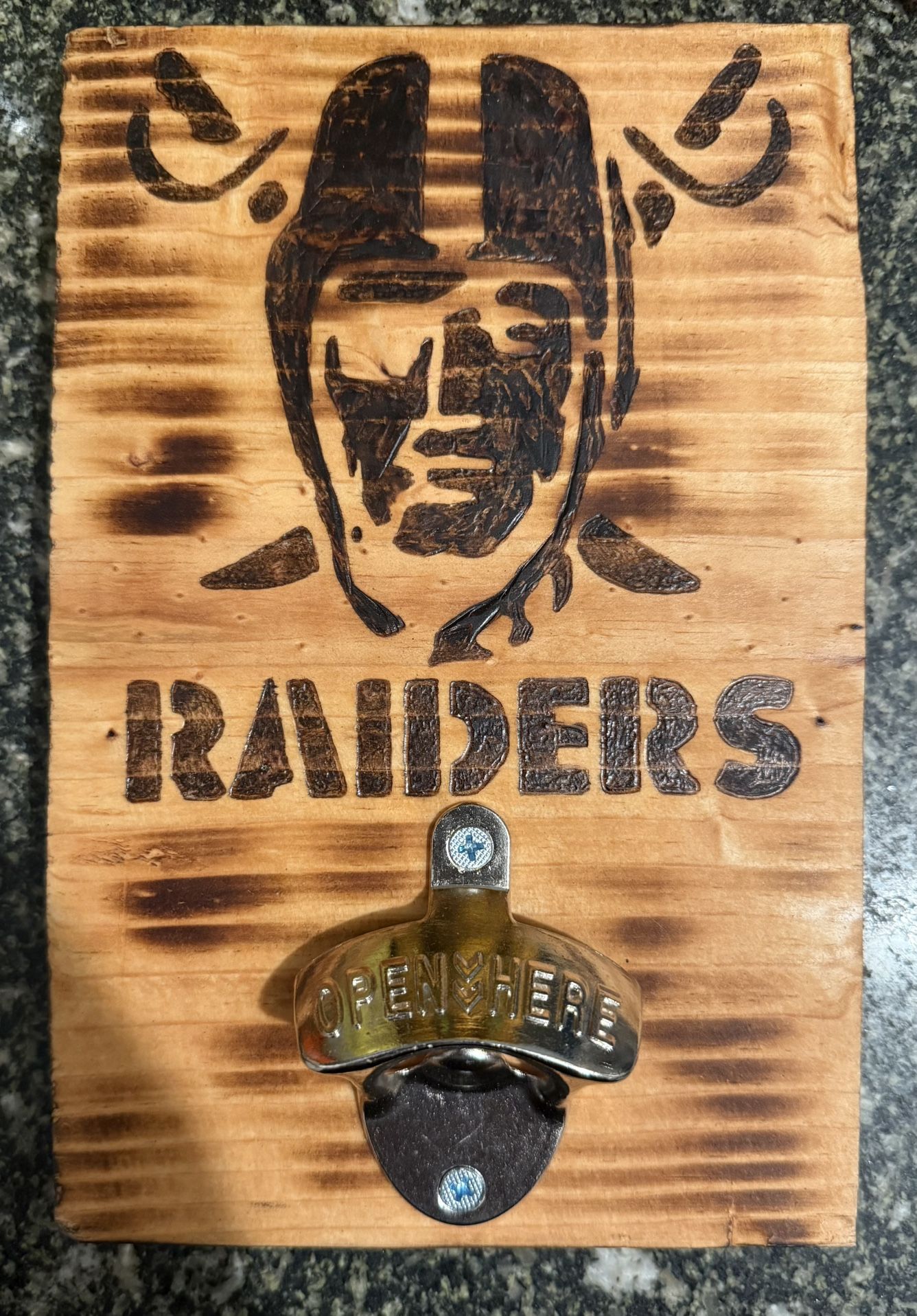 Raiders Bottle Opener