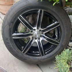 New Tire With Rim