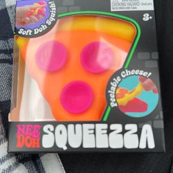 Needoh Pizza Squeezza Squishy 