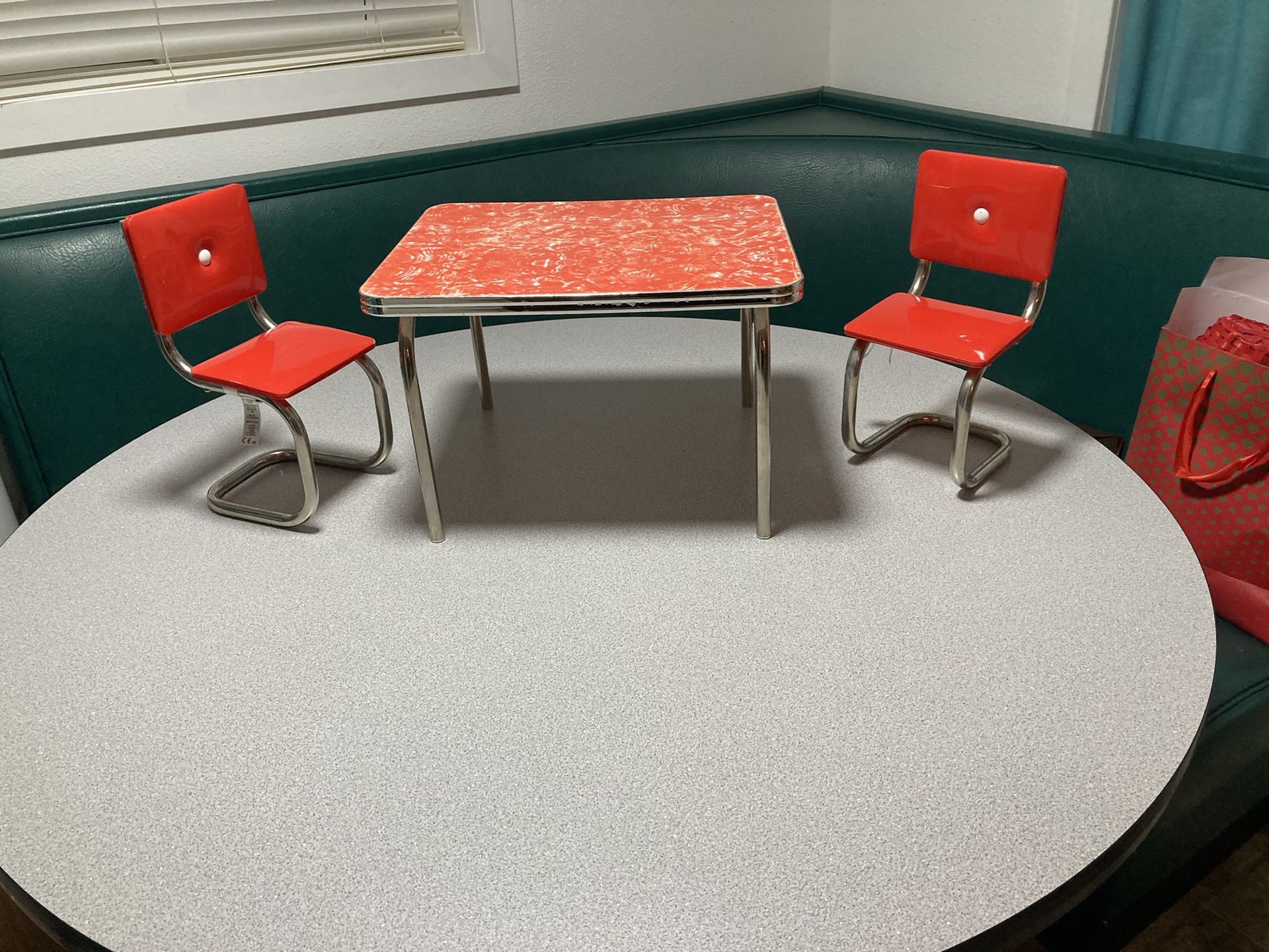 American Girl Doll Mollys Table