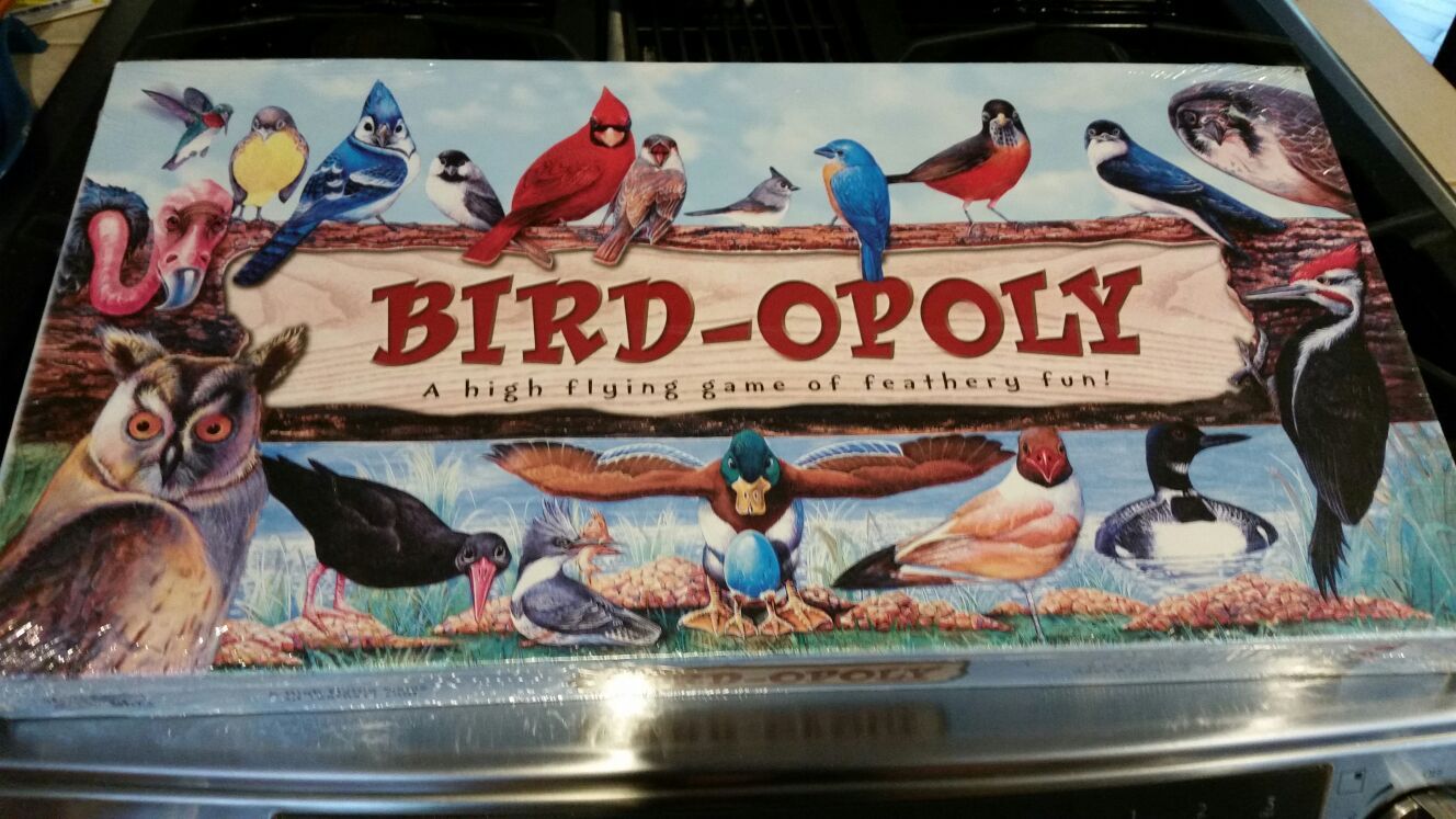 "Bird opoly" a play on monopoly