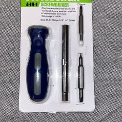 Pittsburgh 4-1 Screwdriver Set 