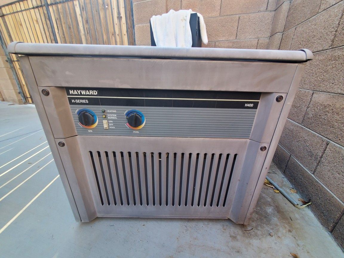Hayward H400 400,000 but pool heater for Sale in Chandler, AZ OfferUp