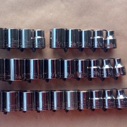 3/8" Craftsman Sockets Bundle!