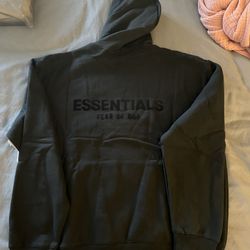 Men’s Hoodie Extra Large Black On Black