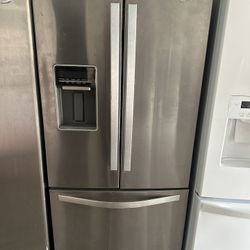 30 Wide Stainless Steel French Door Refrigerator 