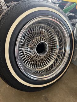14x7 Dayton wire wheels