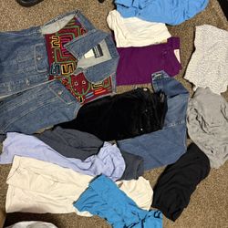 Women’s Clothes - 6 Bags Full Shoes And More All Near New Or New 