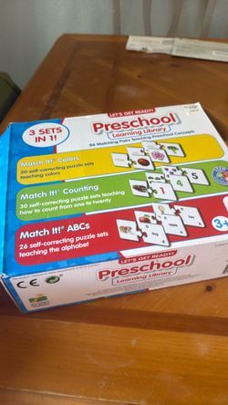 New Early Learning Kids Book Set – Colors, Numbers & Objects