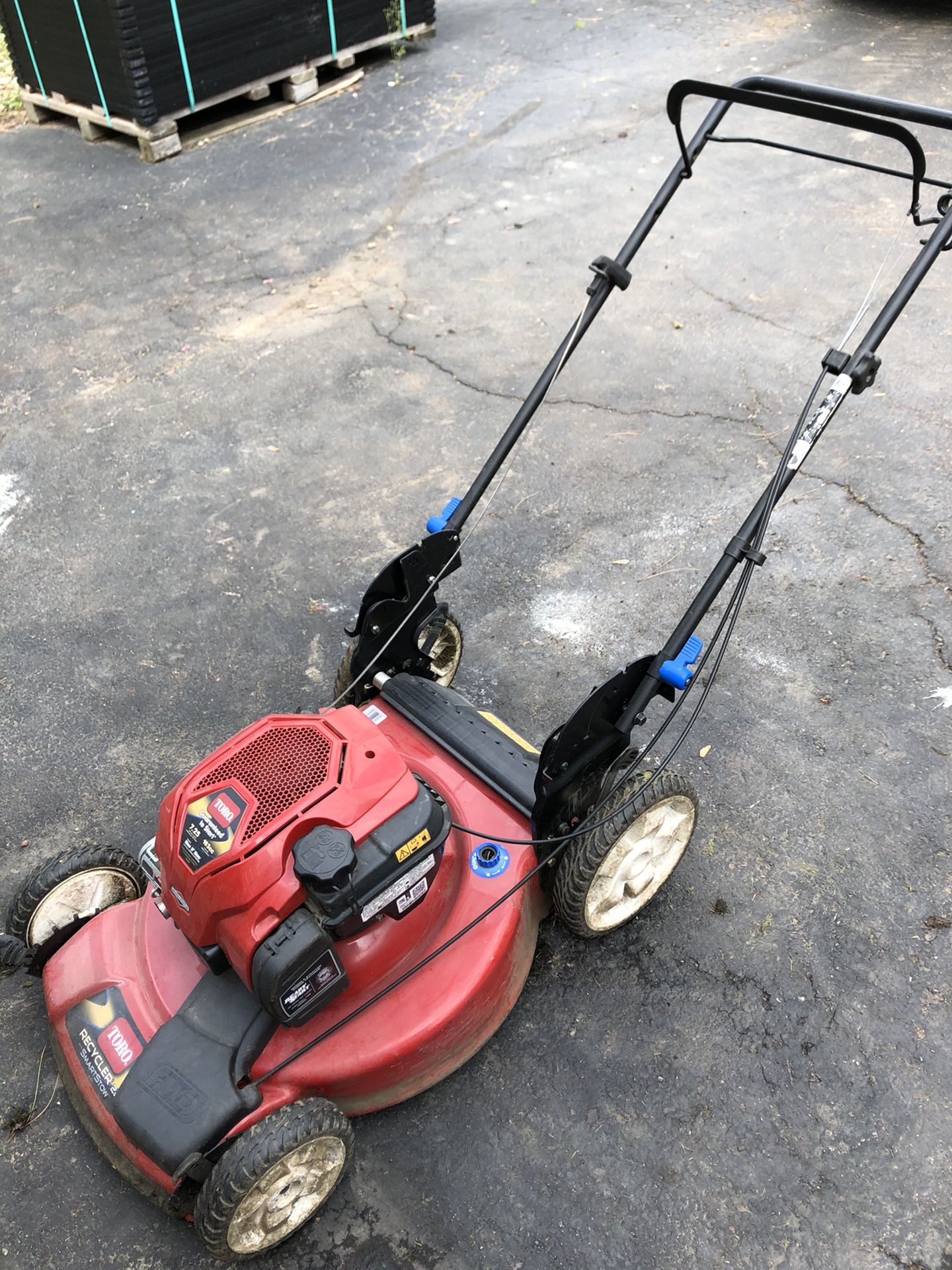 Toro self propelled lawn mower