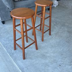 Wooden Bar Stools