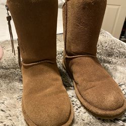 Bear Paw Suede Boots size 8