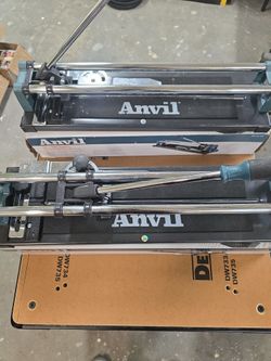 (2) Anvil 14in Tile cutters