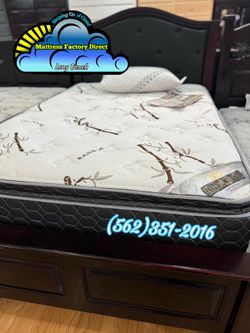 Royal Touch queen mattress and Boxspring bed set Colchon y tambor