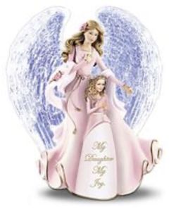 The Bradford Exchange “My Granddaughter, My Joy” Musical Angel Figurine
